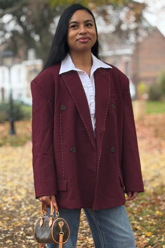 Blazer Zahra - Bordeaux